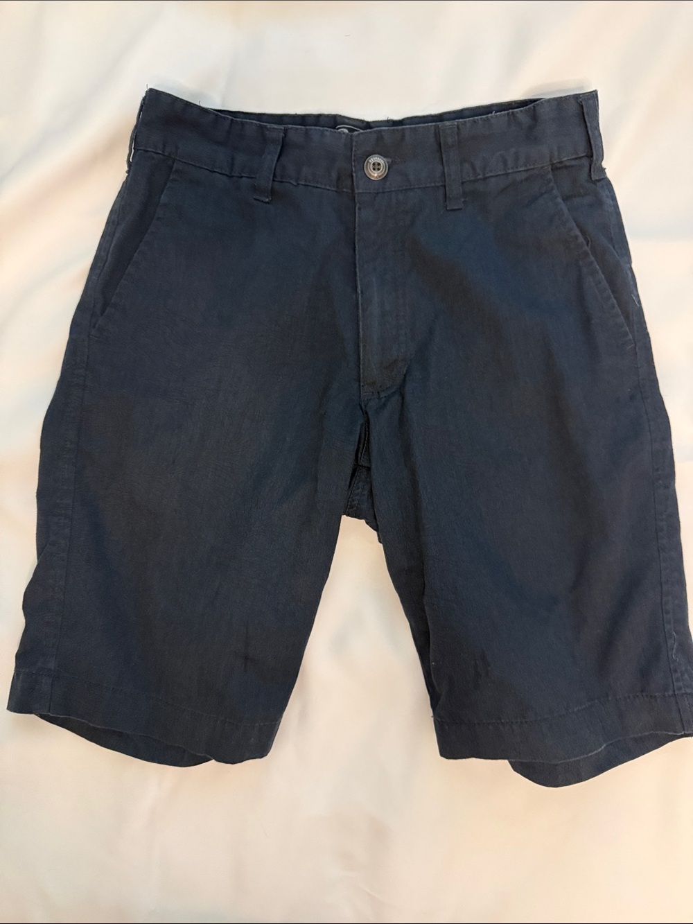 Retrofit Men's Dark Navy Flat-Front Chino Shorts